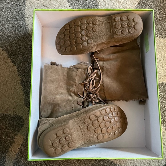 Sam Edelman Mateo boots natural 7.5 - Picture 2 of 7